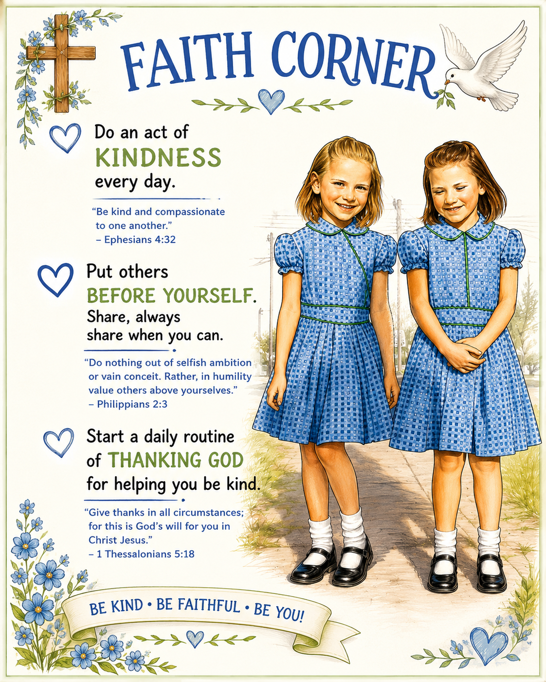 Be Kind, Be Faithful, Be You