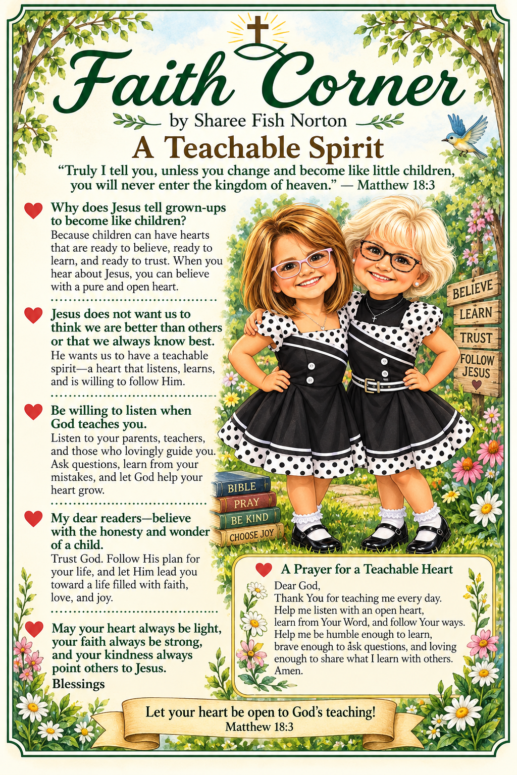 A Teachable Spirit